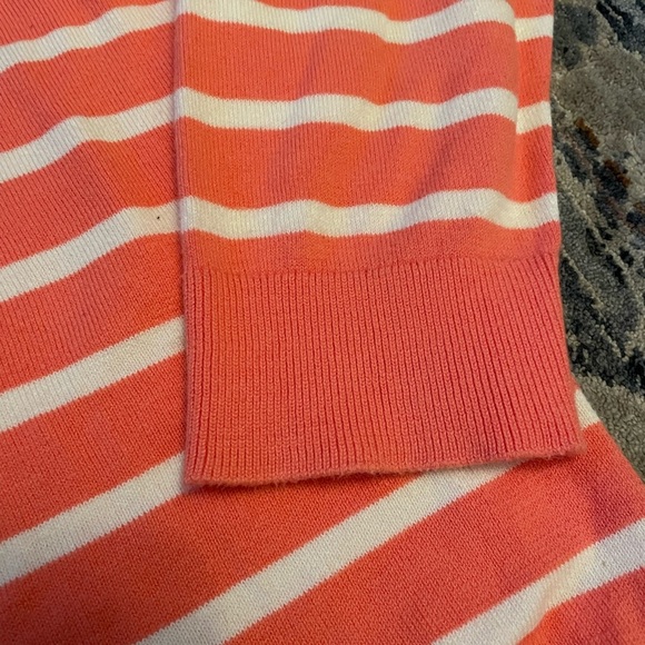 New• Liz Claiborne Striped Button Up Cardigan: Medium - Picture 8 of 8